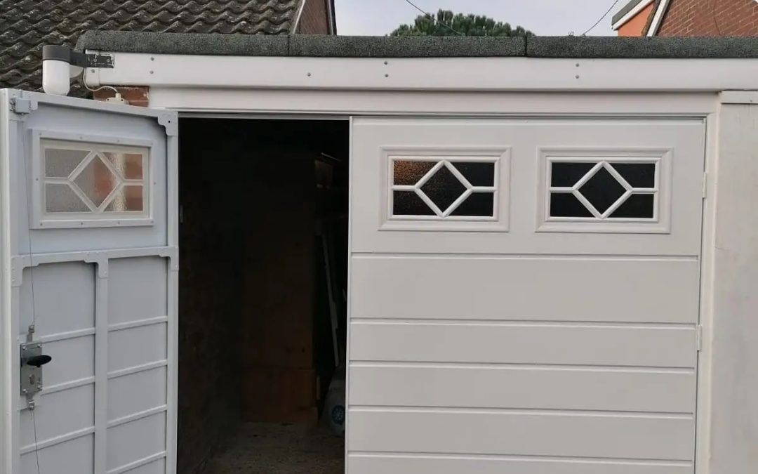 Side hinged garage doors…