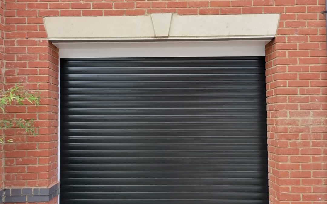 Carport garage door conversion