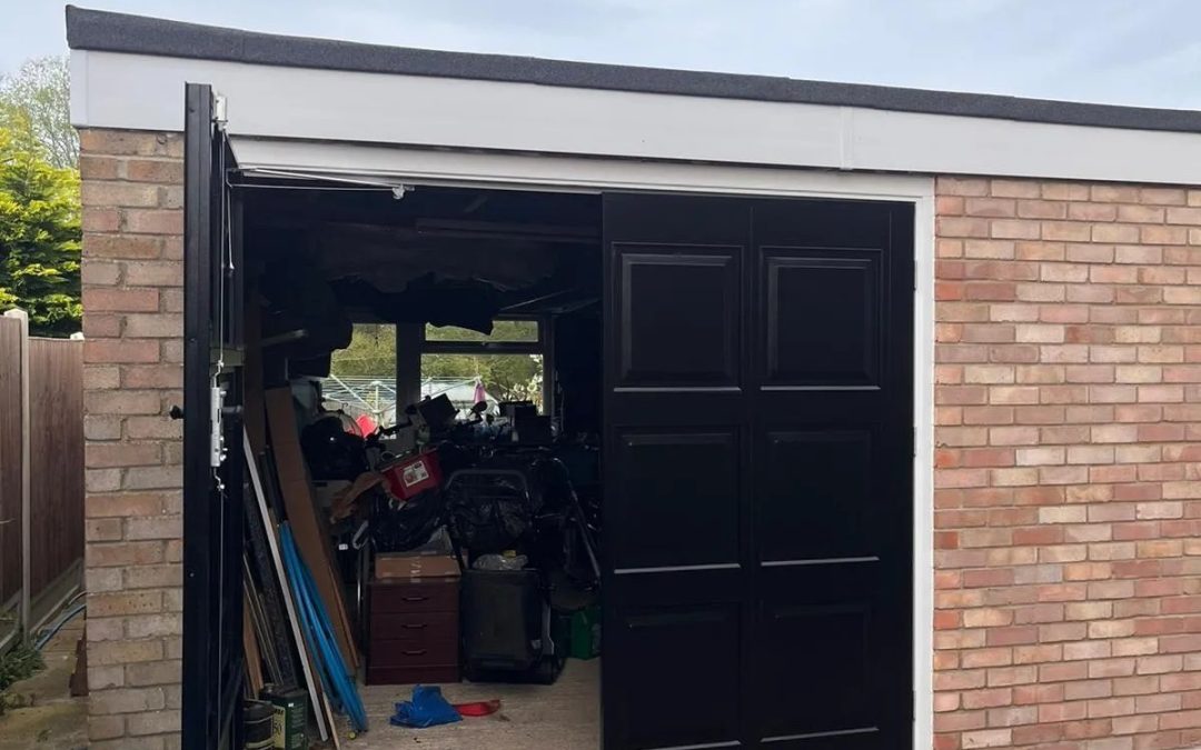 50/50 Split Side Hinged Garage Door